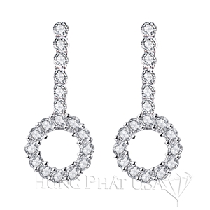 Diamond Dangling Earrings E0032